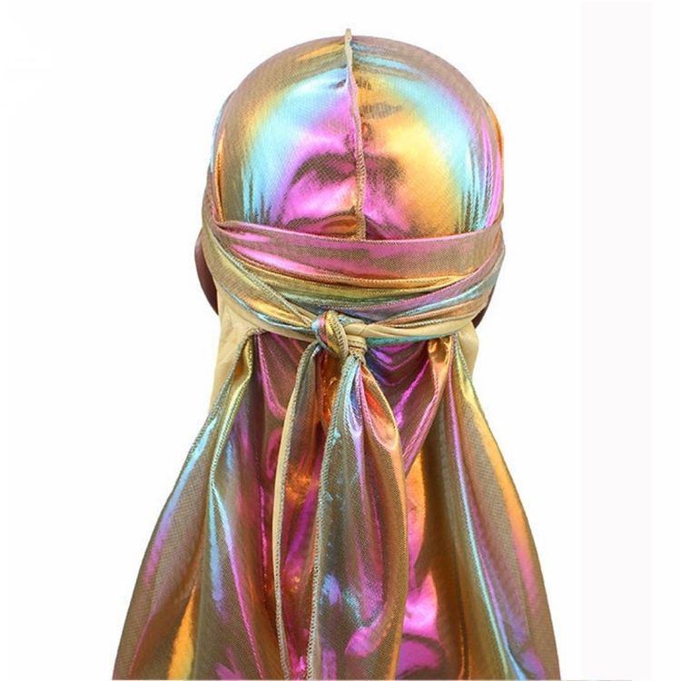 a-2 Laser Silk Imitation Long-tailed Pirate Hat Hip-hop Cape Hat Headkerchief
