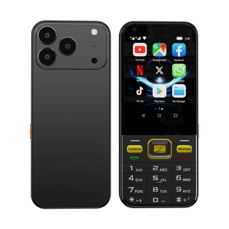 A001 / 17MP, 2GB+16GB, 2.8 inch Android 8.1 MTK6737 Quad Core, Network: 4G, Dual SIM(Black)