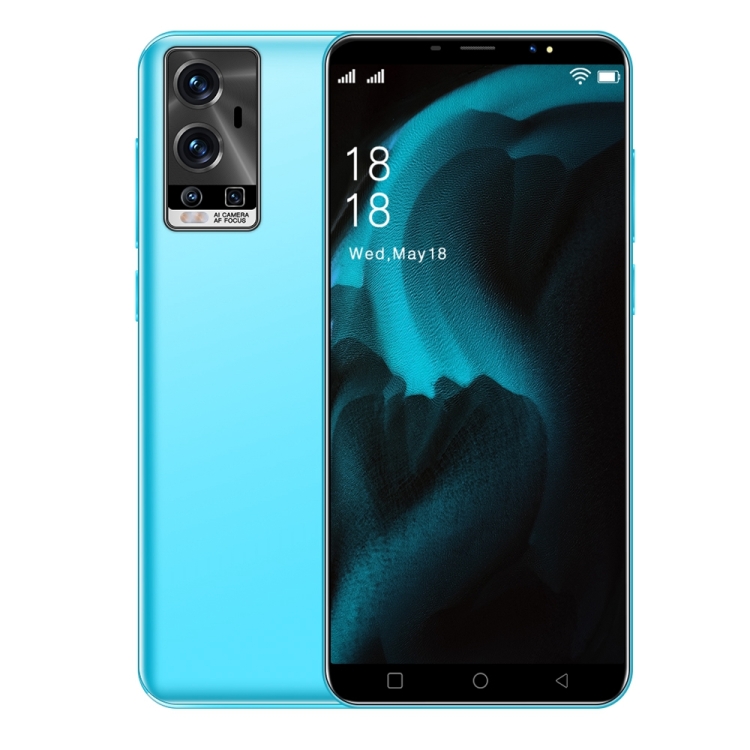 A16E / D103, 512MB+4GB, 5.0 inch Screen, Face Identification, Android 4.4 MTK6572 Dual Core, Network: 3G (Blue)