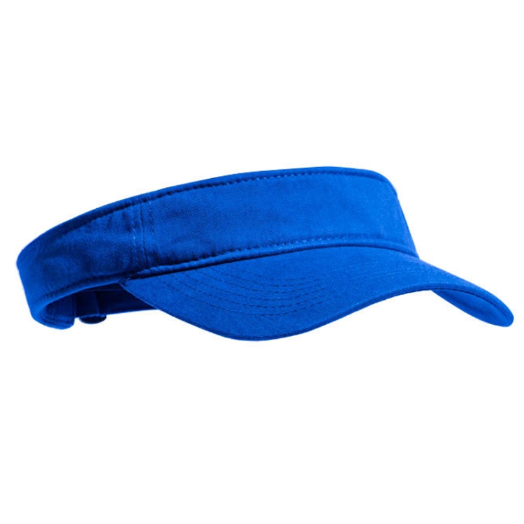 All-match Empty Top Sun Hat Summer Outdoor Peaked Cap(Blue)