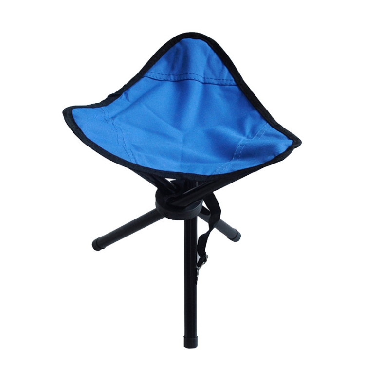 AOTU AT6708 Outdoor Portable Folding Tripod Stool (Blue)