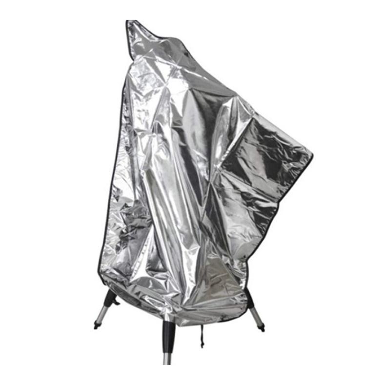 Astronomical Telescope Cover Universal Waterproof Dust Shield 420D Oxford Fabric Protective Cloak(Silver)