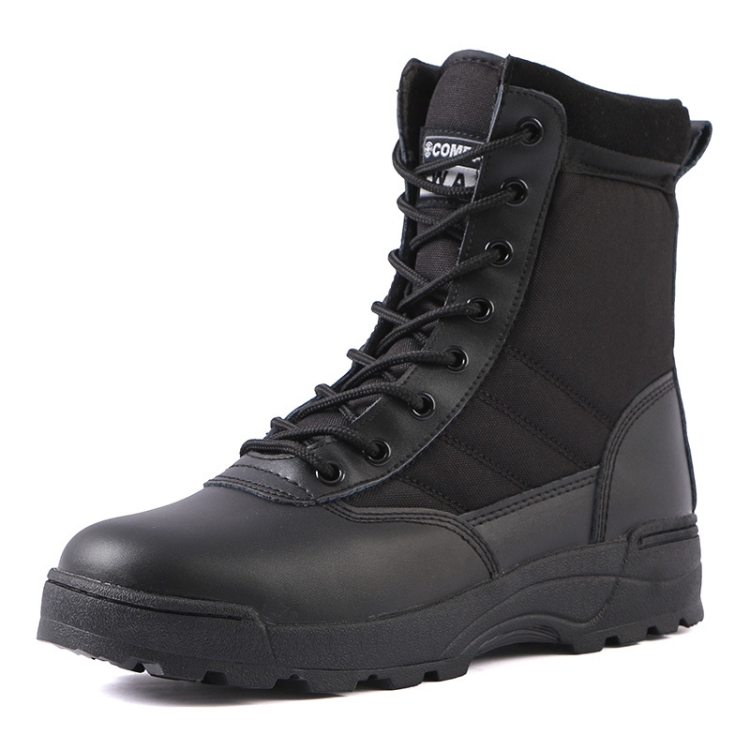 Autumn and Winter Padded Thickened Non-slip High-top Sports Boots, Size: 38(Black Padded)