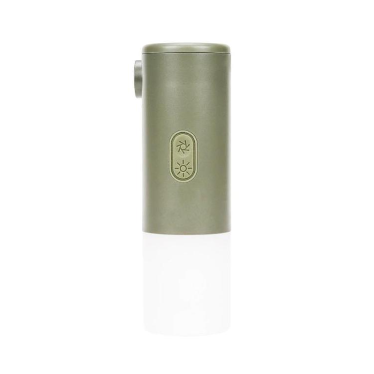 b-9851 2 In 1 Rechargeable Household Universal Air Pump Outdoor Portable Lighting Camping Lantern(Green)