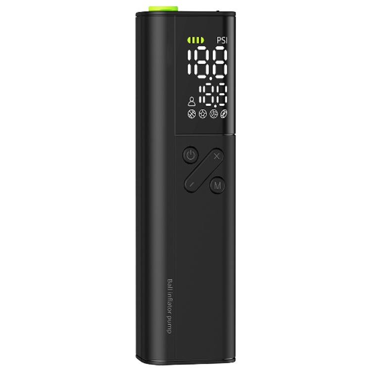 B7 Smart Electric Wireless Ball Air Pump With LED Display(Black)