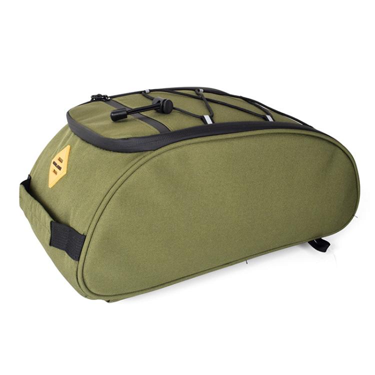 BELIROW Bicycle Rack Tail Bag Folding Bike Quick Release Pannier Bag(Army Green)