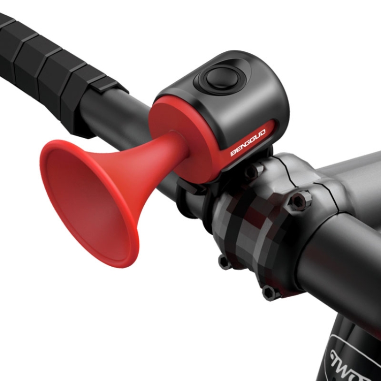 BG-3502 Bicycle Small and Portable Electric Horn Children Car Bell(Red)