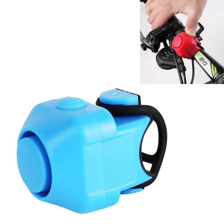 Bicycle Electric Horn ๏ผwith Bell (Blue)