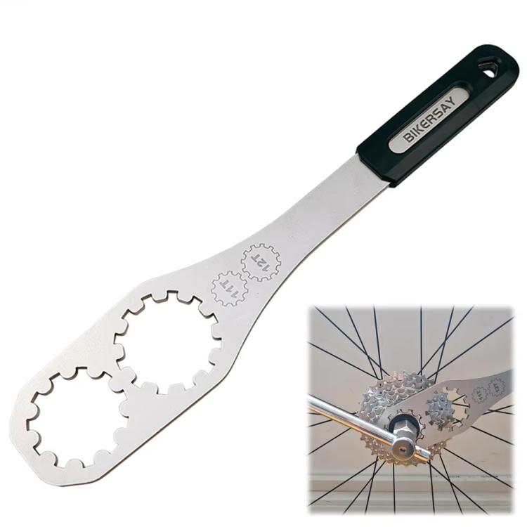 BIKERSAY Cassette Freewheel Removal Tool 11T/12T Flywheel Fixed Wrench(BT016X)