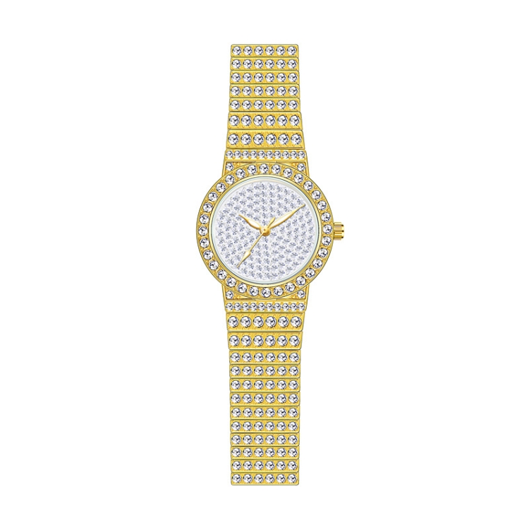 BS Bee Sister FA1101 Women Chain Watch Starry Diamonds Wrist watch(Golden Diamonds Surface)