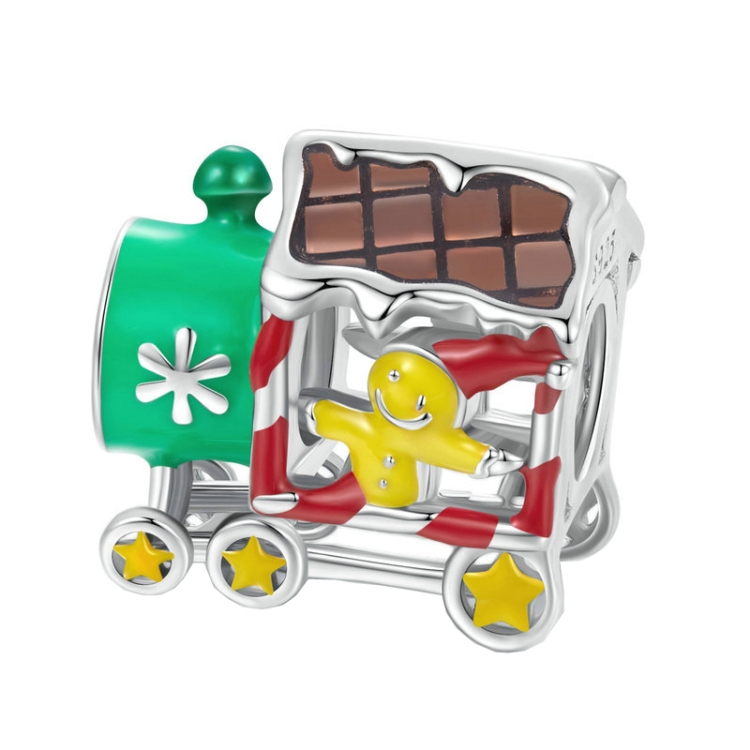 BSC714 Christmas 925 Silver Bead DIY Bead Accessories