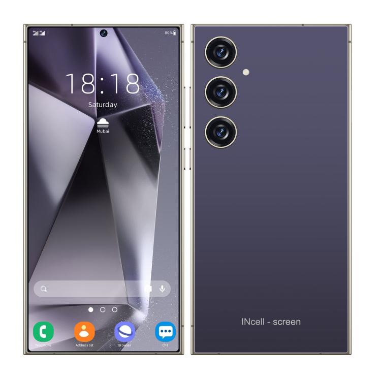 C24 Pro / S3-3, 3GB+64GB, 6.56 inch Android 10 MTK6739 Quad Core, Network: 4G, Dual SIM, Plug:UK Plug(Purple)