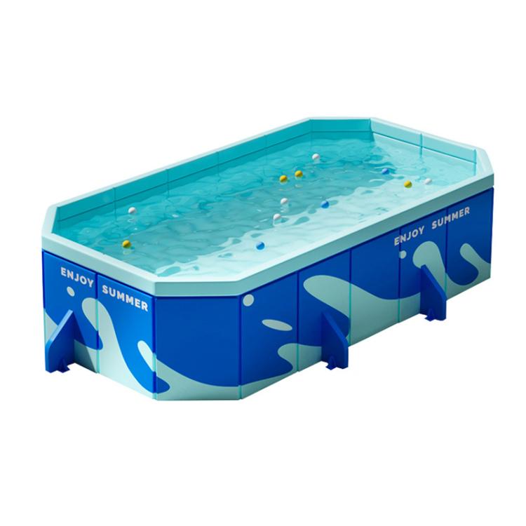 Children Home Free Inflatable Swimming Pool Foldable Outdoor Bracket Play Pool, Spec: 2.2m