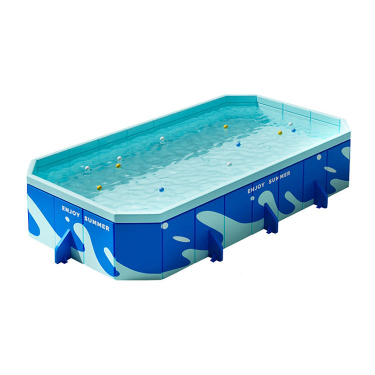 Children Home Free Inflatable Swimming Pool Foldable Outdoor Bracket Play Pool, Spec: 3.2m