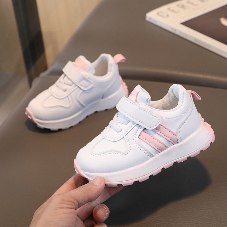 Children Sneakers Boys Girls Lightweight Casual Running Shoes, Size: 29(Pink)