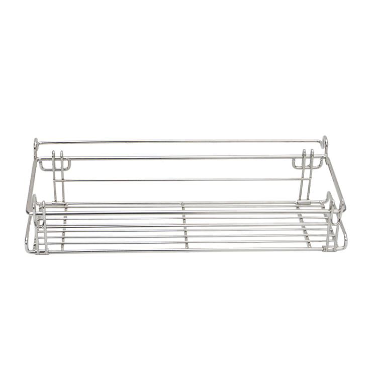 CLS Outdoor IGT Aluminum Plate Table Expansion Rack Folding Table Accessories(Stainless Steel Color)