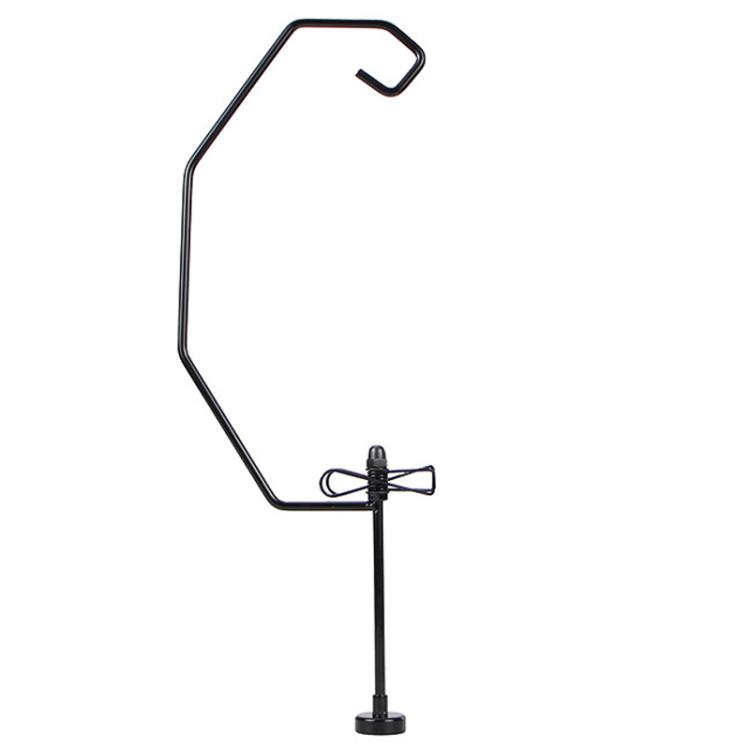COOL CAMP CF-LT012 Outdoor Mosquito Repellent Incense Clip Lamp Stand Magnetic Camping Light Pole(Black)