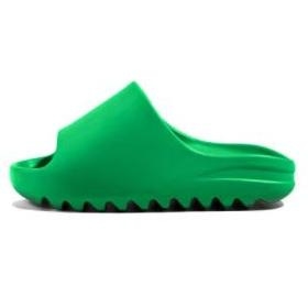 Couple Flip Flops Summer Indoor and Outdoor Thick-soled Slippers Home Shoes, Size: 45(Grass Green)