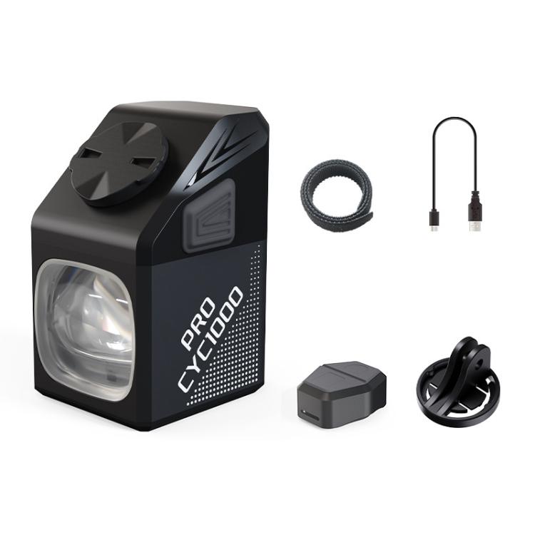 CYCLAIMI CYC1000 PRO Bicycle Hanging Front Light Night Riding Road Bike Anti-Glare Under-Mount Light
