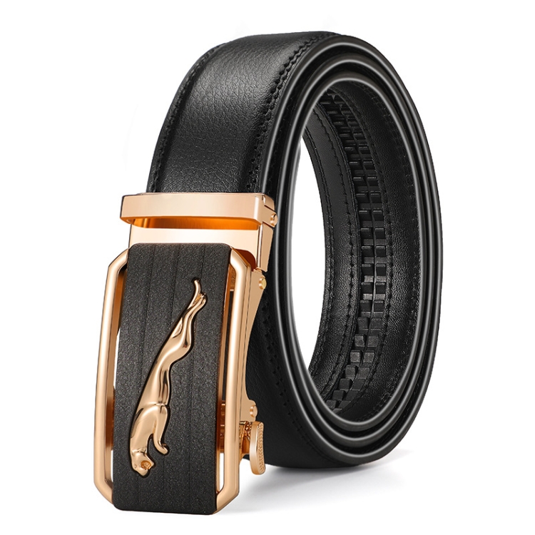 Dandali 120cm Mens Alloy Automatic Buckle Leash Business Casual Belt, Style: Model 14