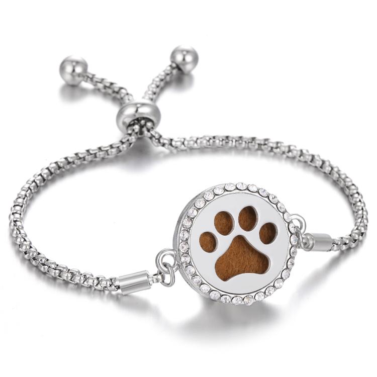 Diamond Hollow Bracelet Removable Perfume Diffuser Bracelet, Color: 19