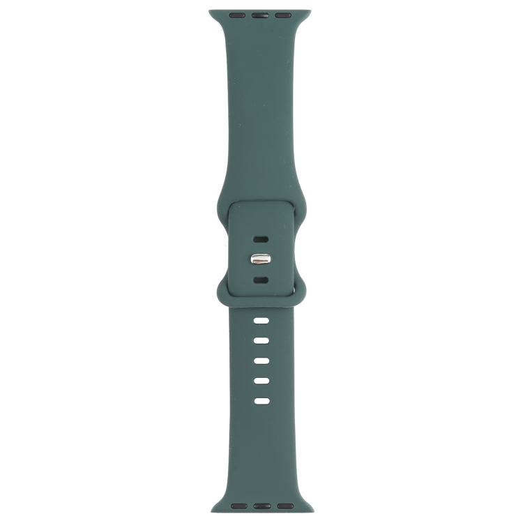 Double Wear Rivets Watch Band For Apple Watch Ultra 49mm&Watch Ultra 2 49mm / Series 9&8&7 45mm / SE 3&SE 2&6&SE&5&4 44mm / 3&2&1 42mm(Olive Green)