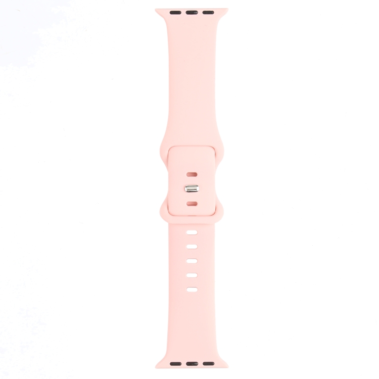 Double Wear Rivets Watch Band For Apple Watch Ultra 49mm&Watch Ultra 2 49mm / Series 9&8&7 45mm / SE 3&SE 2&6&SE&5&4 44mm / 3&2&1 42mm(Pink)