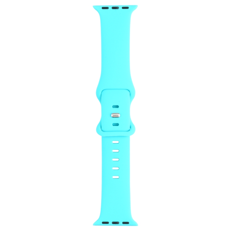 Double Wear Rivets Watch Band For Apple Watch Ultra 49mm&Watch Ultra 2 49mm / Series 9&8&7 45mm / SE 3&SE 2&6&SE&5&4 44mm / 3&2&1 42mm(Teal green)