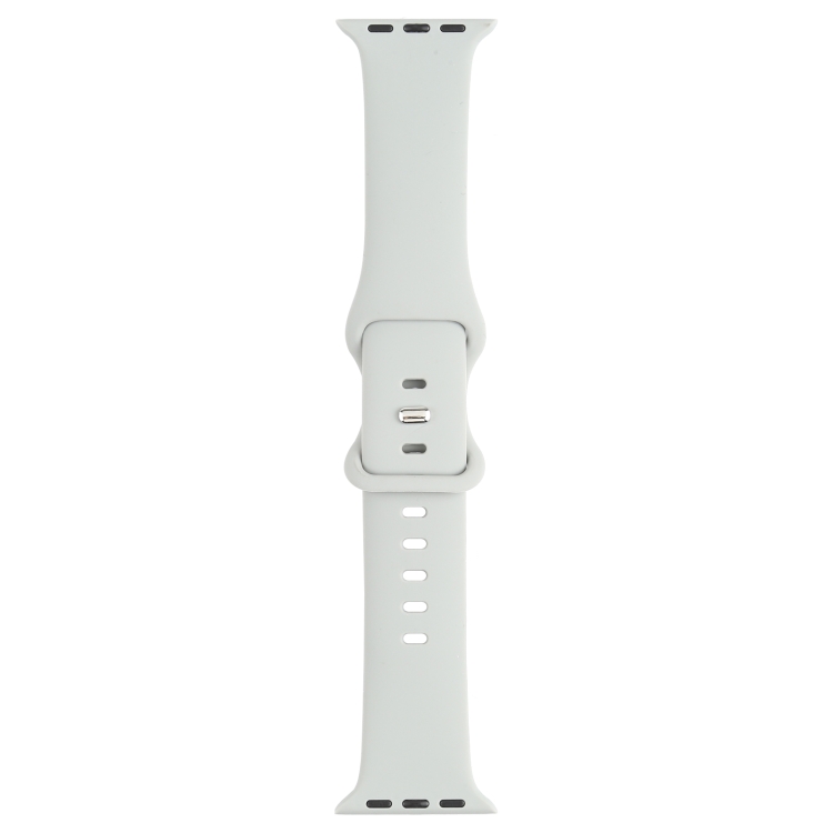 Double Wear Rivets Watch Band For Series 7 41mm / 6 & SE & 5 & 4 40mm / 3 & 2 & 1 38mm(Gray)