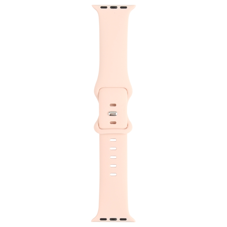 Double Wear Rivets Watch Band For Series 7 41mm / 6 & SE & 5 & 4 40mm / 3 & 2 & 1 38mm(Pink)