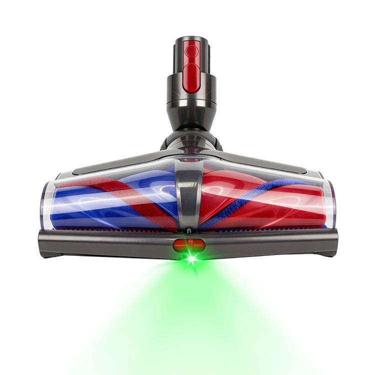 Dual Soft Roller Cleaner Head for Dyson V7 V8 V10 V11 V15 Vacuum Cleaners Motorized Floor Brush Attachment with Green LED Dust Detection(SD16)