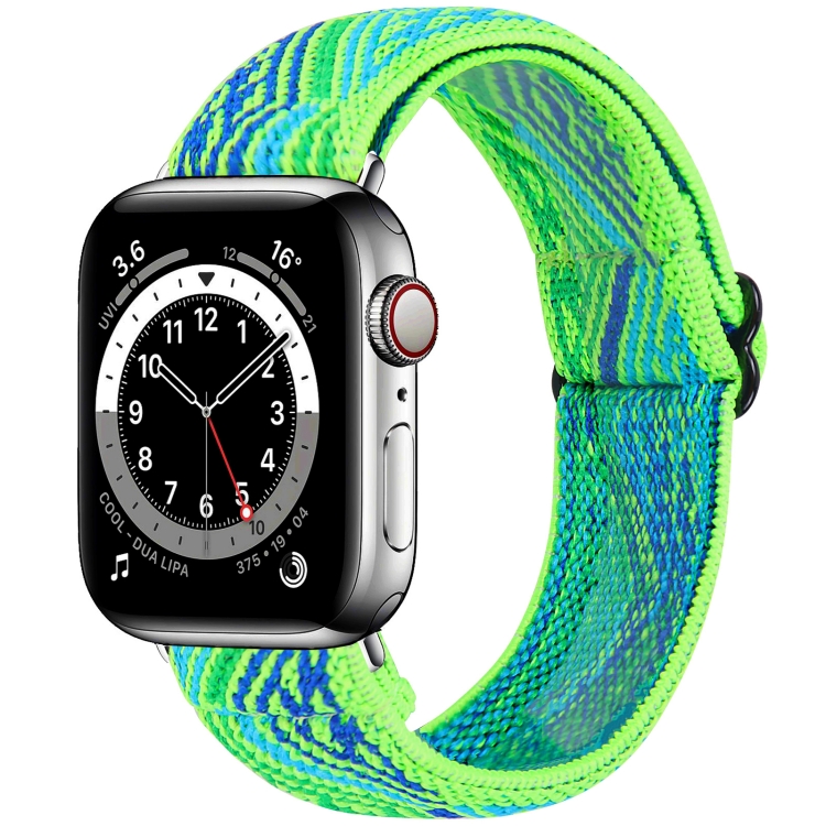 Elastic Watch Band For Apple Watch Series 7 41mm / 6 & SE & 5 & 4 40mm / 3 & 2 & 1 38mm(04)
