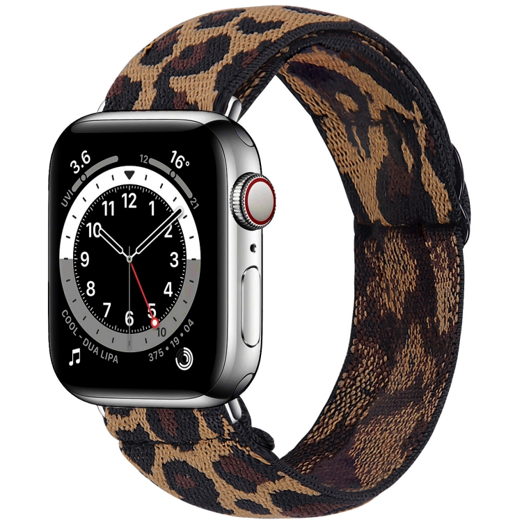 Elastic Watch Band For Apple Watch Series 7 45mm / 6 & SE & 5 & 4 44mm / 3 & 2 & 1 42mm(16)