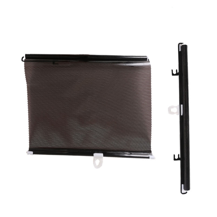 Electric Bike Telescopic Sunshade Rain Shield Motorcycle Rain Cover, Size: 45 x 125cm Black