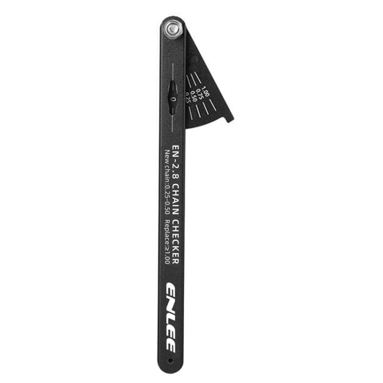 ENLEE Bike Chain Checker Chain Wear Measurement Tool, Style: Standard