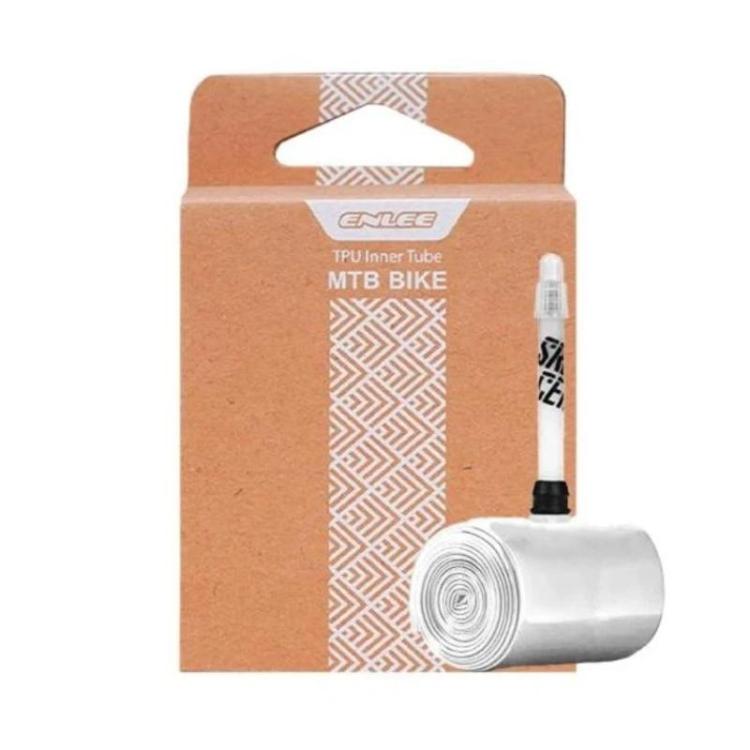 ENLEE Bike Presta Valve Lightweight TPU Inner Tube, Spec: MTB 27.5 inch