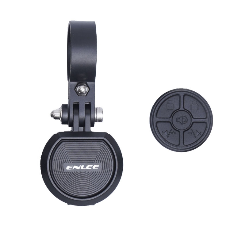 ENLEE E-DL003 Bicycle Wireless Remote Control Horn Mountain Bike Bell Alarms(Black)