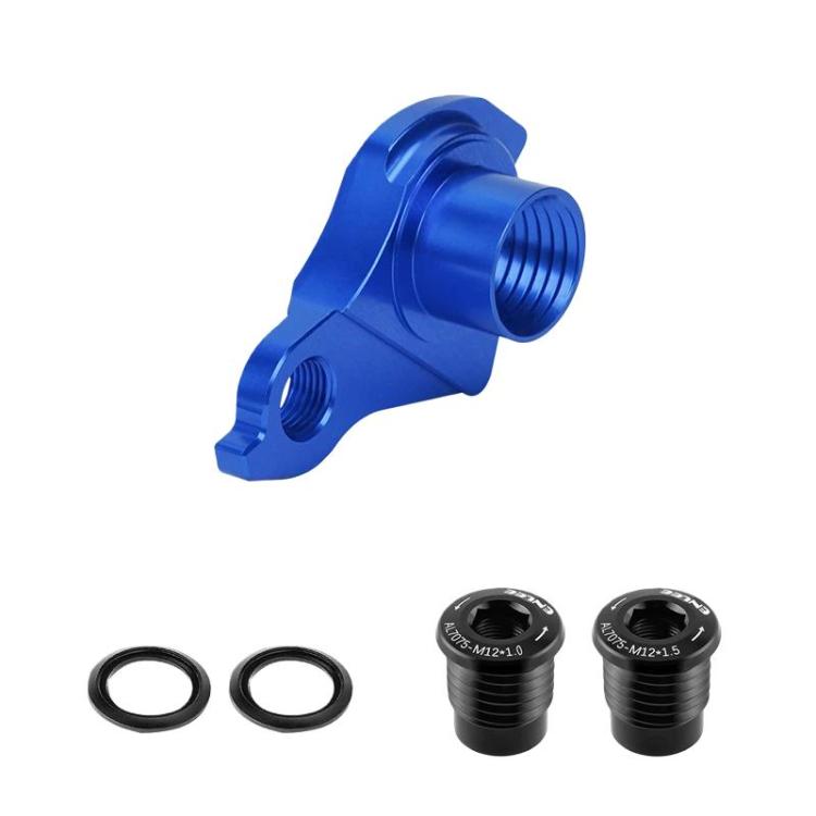 ENLEE EL-CNC3 UDH Bike Derailleur Hanger Thru-Axle Rear Derailleur Mount(Blue)