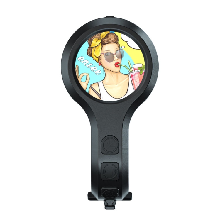 ENLEE EL07 Bicycle Speaker Mountain Road Bike Bell Anti-Theft Alarms, Model: A Model