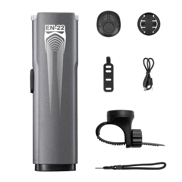 ENLEE EN-22 IP66 Waterproof High-Brightness Bike Headlight Anti-Glare Night Riding Light, Spec: 2000LM Grey