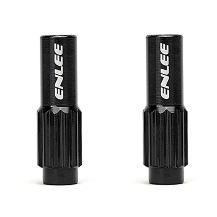 ENLEE Mountain Road Bicycle Shift Center Trim Screws 4mm Cable Brake Cable Adjustment Screw(Black)