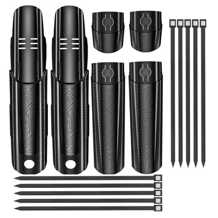 ENLEE MTB-002 Downhill Mountain Bike Fenders Universal Front & Rear Mudguards, Spec: Double