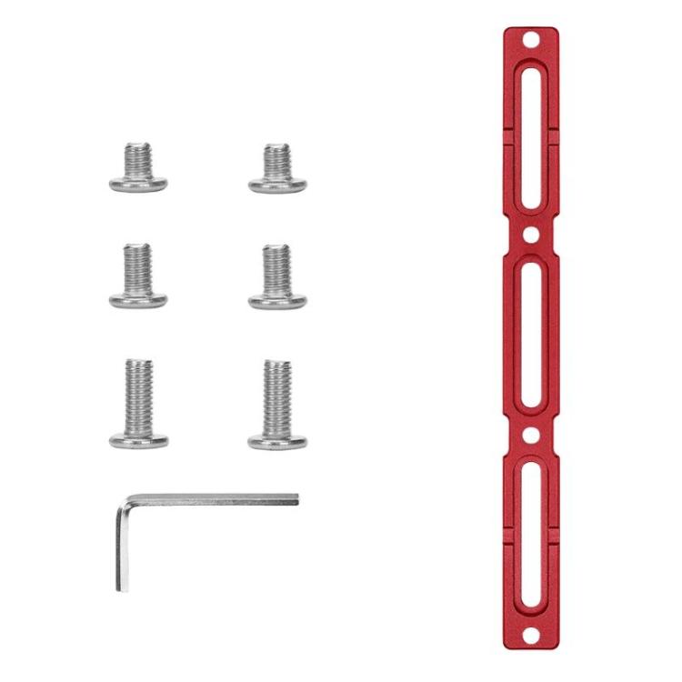 ENLEE Road Bike Water Bottle Cage Hole Adjuster, Style: Long Red