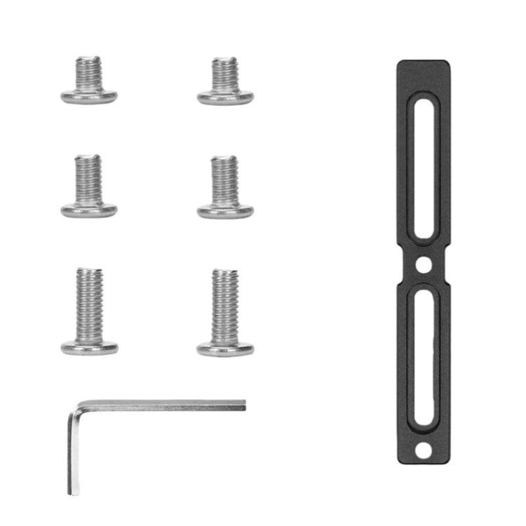 ENLEE Road Bike Water Bottle Cage Hole Adjuster, Style: Short Black