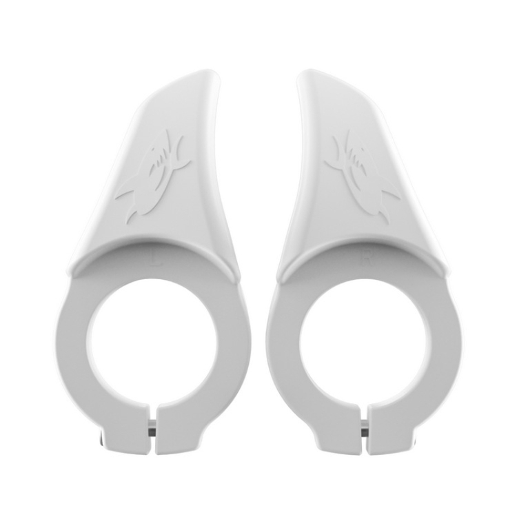 ENLEE S-10 1pair Mountain Bike Universal Cowl Grips Bicycle Grip Accessories Cycling Gear(White)