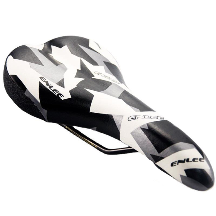 ENLEE ZD-B834 Bicycle Cushion Saddle Mountain Bike Shock Absorbing Seat, Style: Flash