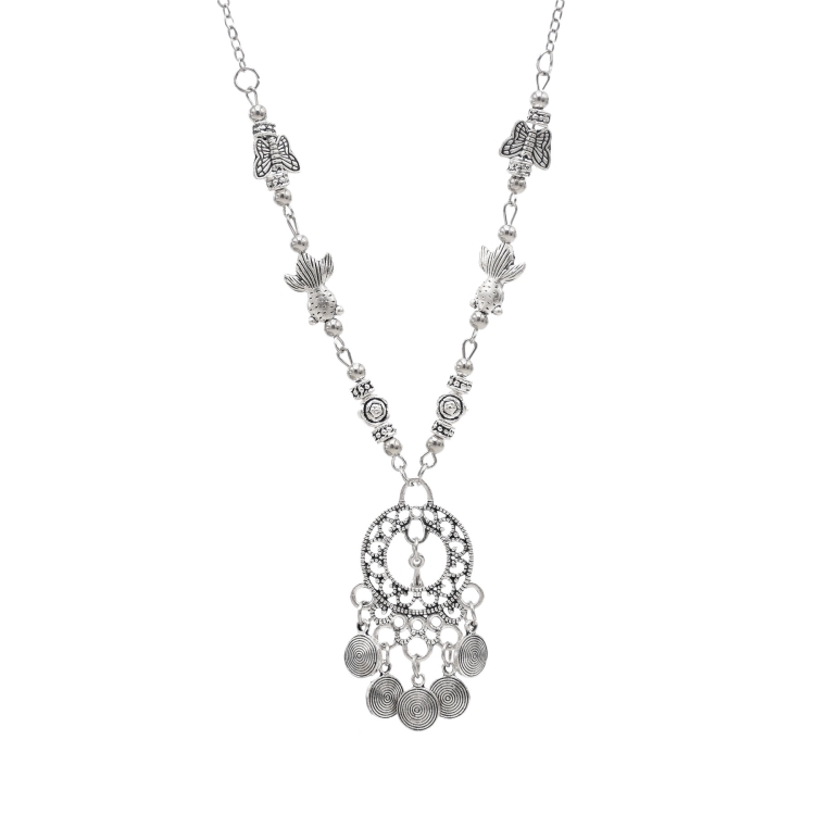 Ethnic Wind Headdress Necklace Photo Shoot Jewelry(B)