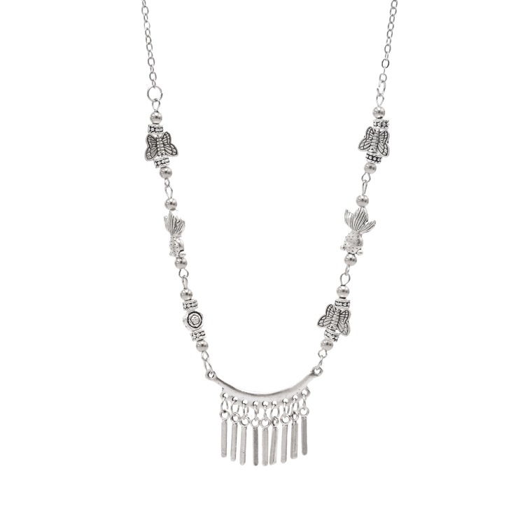 Ethnic Wind Headdress Necklace Photo Shoot Jewelry(E)