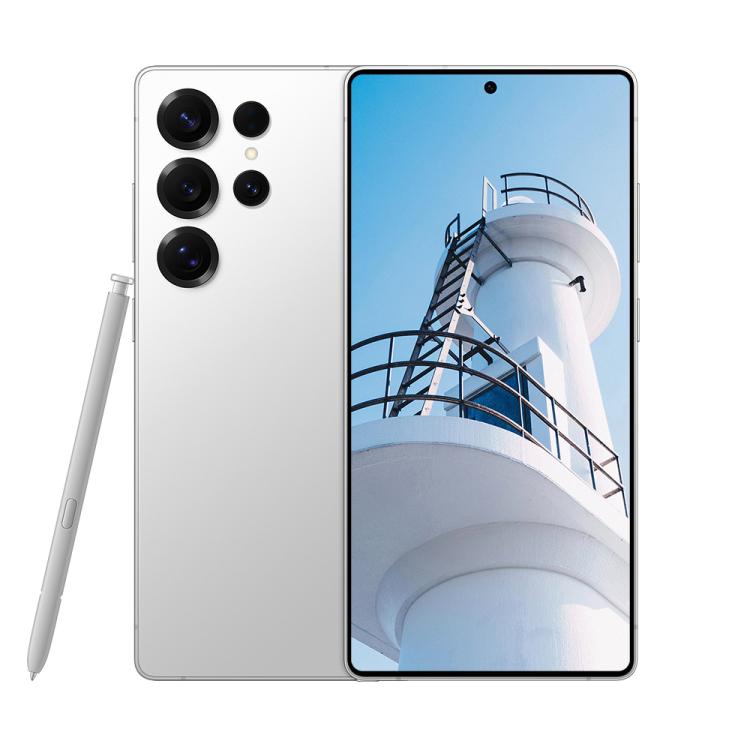 F102 / S25 Ultra, 4GB+64GB, 6.75 inch Android 11 MTK6762 Octa Core, Network: 4G, Dual SIM, Support Wireless Charging, Plug:EU Plug(Titanium Sliver)
