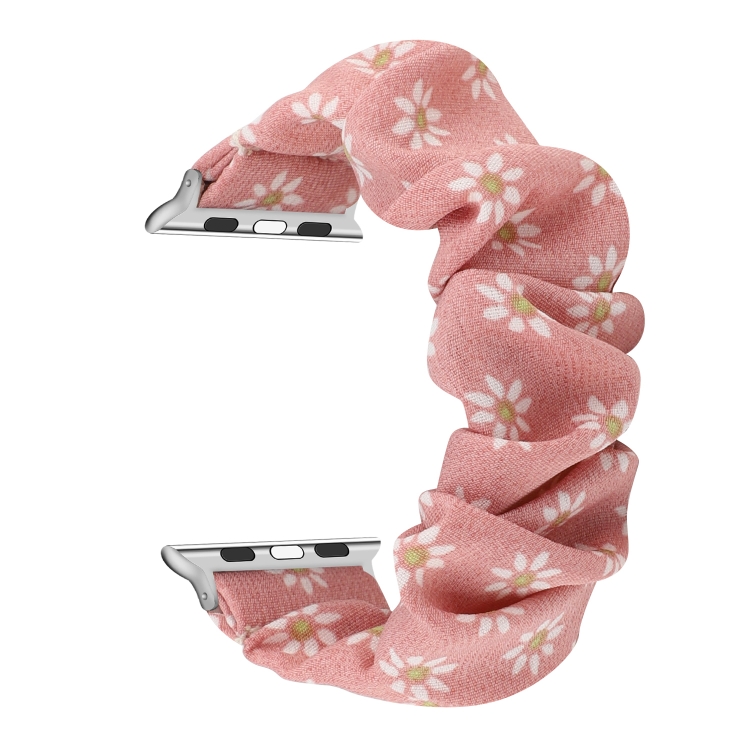 Fabric Hair Ring Watch Band For Apple Watch Series 9&8&7 41mm / SE 3&SE 2&6&SE&5&4 40mm / 3&2&1 38mm(7)